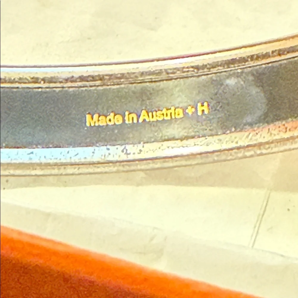 Hermes Pink Black and Silver Enamel Bracelet - Picture 5 of 15